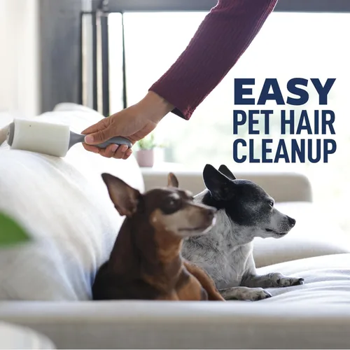 Vista 3 de Scotch-Brite Everyday Clean Rodillo Quitapelusas, Removedor de Pelusas para Pelo de Mascotas, Ropa Oscura, Muebles y Superficies Polvorientas