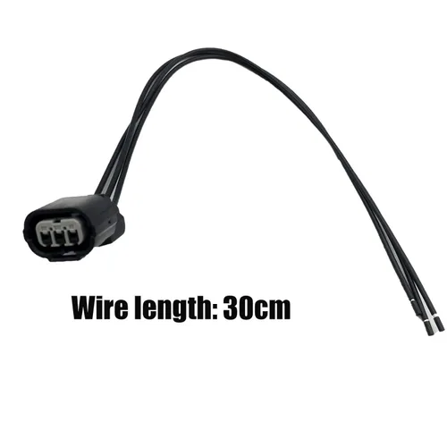 Vista 3 de Conector de interruptor de sensor de presión de aceite compatible con Honda Odyssey Pilot Civic Insight Acura MDX RDX 38260-RNA-A01 Negro