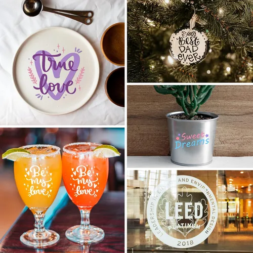 Vista 4 de Hojas de vinilo permanentes, paquete de 21 hojas de vinilo adhesivas de colores surtidos + 3 cintas de transferencia, 12 x 12 pulgadas, impermeables