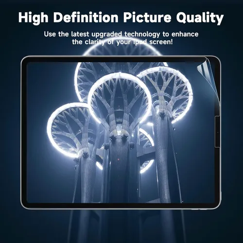 Vista 3 de Paquete de 2 protectores de pantalla de papel antiluz azul compatible con iPad Pro 12.9 2022/2021/2020 (6ª/5ª/4ª generación), protector de pantalla