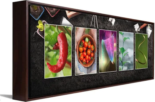 Vista 16 de Arte con nombre de dulces y dulces, regalo de postre personalizado (montaje en bloque de 6.5 x 18 pulgadas)