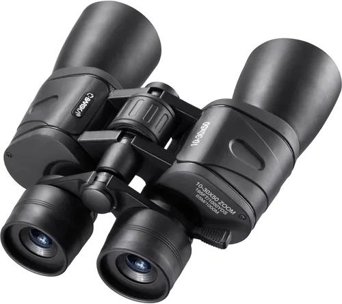 Vista 2 de Barska AB10169 Gladiator 10-30x50 Zoom Binoculares con adaptador de trípode para visión de largo alcance, observación de aves, senderismo, deportes