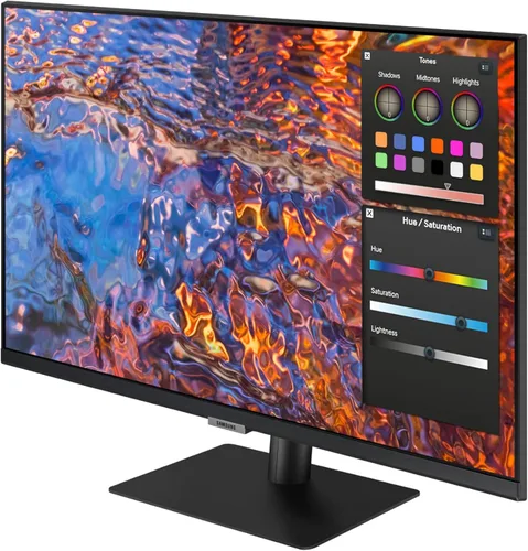Vista 16 de Samsung Monitor de computadora ViewFinity S80PB Series UHD de 27 pulgadas, DCI-P3 98%, VESA DisplayHDR 400, panel IPS, pantalla mate, USB-C