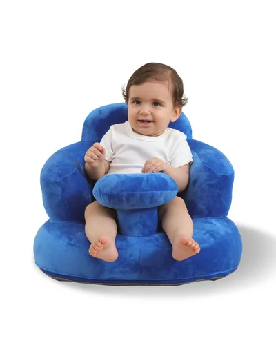Vista 19 de Asiento de bebé inflable mejorado con bandeja para bebés de 3 a 36 meses, asiento de bumbo con bomba de aire integrada con bandeja, silla de bebé