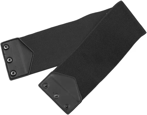 Vista 7 de GRACE KARIN Cinturón de corsé con botón a presión para mujer, cinturones elásticos anchos para vestido de cintura elástica