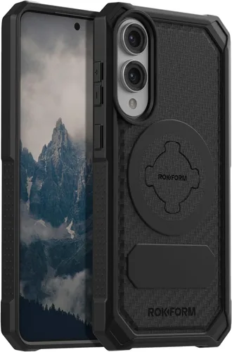 Vista 15 de Rokform - Funda para Galaxy S23, Serie Resistente, Carcasa Magnética con Bloqueo de Giro, Funda Blindada Probada contra Caídas (Negro)