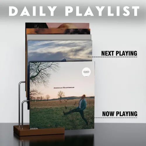 Vista 6 de TAKMORK Soporte de discos de vinilo Almacenamiento de exhibición: Soporte de almacenamiento de discos de vinilo Soporte de álbumes de madera maciza