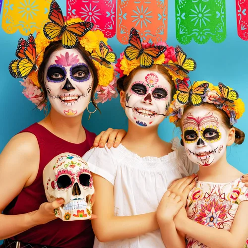 Vista 3 de WILLBOND 24 pinzas para el cabello con diseño de mariposa monarca 3D, mariposas naranjas, lindos accesorios Kawaii para el cabello para mujeres