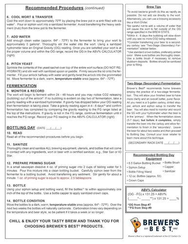 Vista 4 de Brewer's Best Kit de ingredientes de cerveza-Holiday Ale