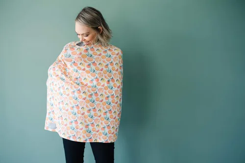 Vista 4 de Bison Copper Pearl Funda multiusos: asiento de automóvil, enfermería, cochecito, tela elástica, para todas las estaciones, diseños elegantes, fácil