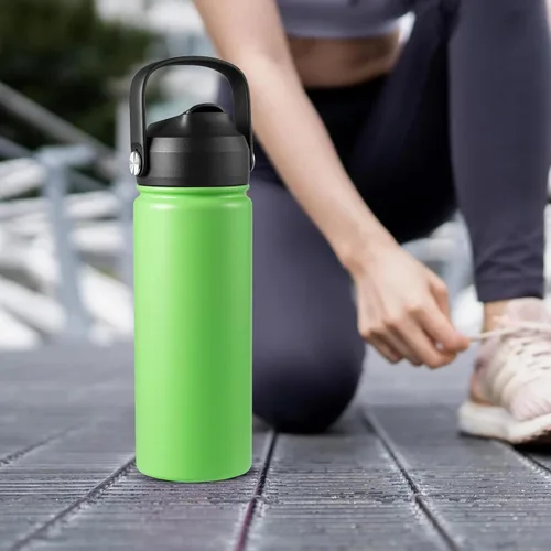 Vista 6 de RRegeny Tapa de popote para Hydro Flask de boca ancha de 32, 40 onzas, tapa flexible deportiva de repuesto, tapa de boca ancha, 32 tapas de popote