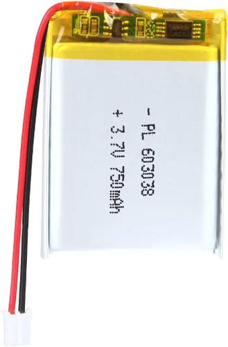 Vista 39 de Batería de 3.7V 120mAh 551521 Polímero de Litio Ion Recargable Li-ion Li-Po con Conector 2P PH 2.0mm Pitch