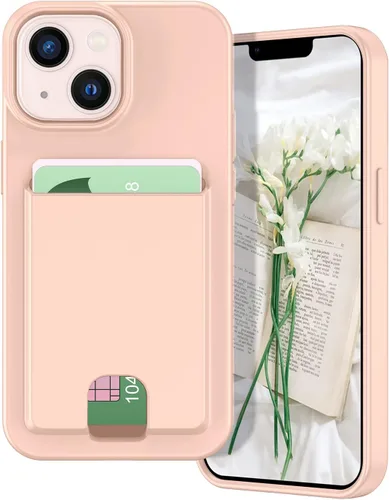 Vista 111 de Petocase para iPhone Air Funda con Billetera Ranura para Tarjetas Ultra Delgada Flexible TPU Gel Goma Suave Silicona Protectora para Apple iPhone 17