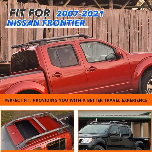 Vista 2 de Barra transversal para portaequipajes para Nissan Navara 2009-2011 / Nissan Frontier Crew Cab Crew Cab 2009-2011 Barra transversal de portaequipajes