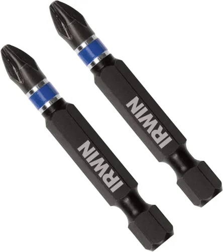 Vista 5 de Irwin Tools IWAF32PH12 Impact Performance Series Phillips Power Bit #1 (paquete de 2), 2 pulgadas