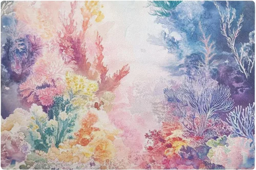 Vista 46 de Tapete de café para cafetera, tapete con respaldo absorbente antideslizante para encimera de cocina, de secado rápido, lavable, de secado de platos