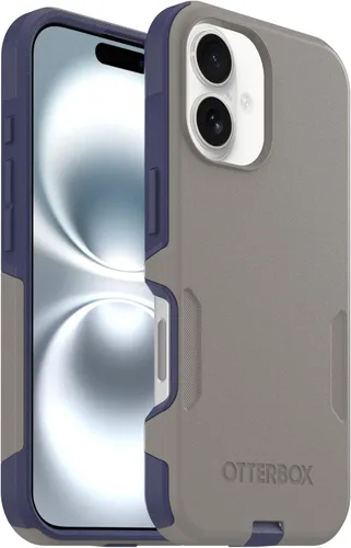 Vista 20 de OtterBox Funda para iPhone 16 Commuter Series - Baby Blue Jeans