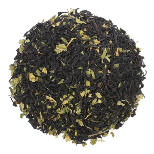 The Tea Farm - Té negro de menta refrescante - Té negro de hojas sueltas (bolsa de 2 onzas)