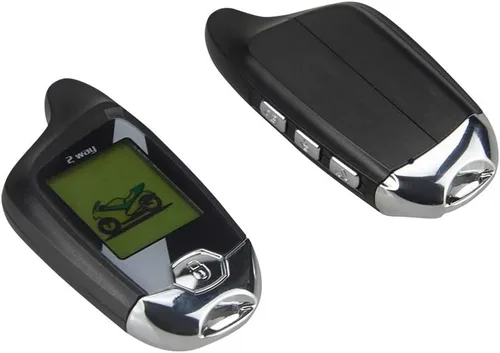 Vista 9 de EASYGUARD EM211 Sistema de alarma de motocicleta de 2 vías con arranque remoto Sensor de choque Sensor de movimiento de inclinación DC12V pantalla