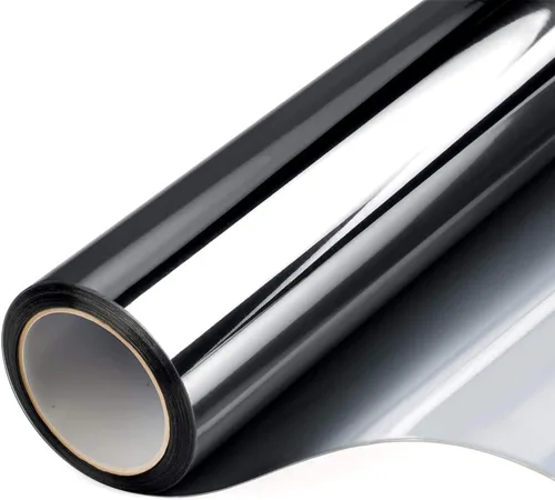 Vista 22 de Película de privacidad para ventana, tratamiento de tinte de espejo diurno unidireccional, calcomanías de vinilo con control de calor UV, bloqueo