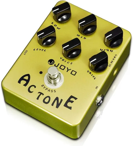 Vista 11 de JOYO Pedal de distorsión Crunch distorsión del efecto de distorsión de rock clásico británico para guitarra eléctrica - True Bypass (JF-03)