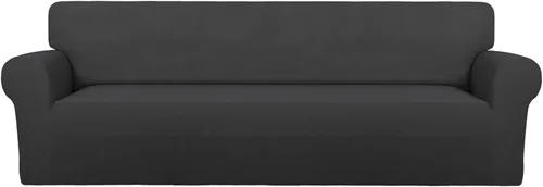 Vista 153 de PureFit Funda súper elástica para sofá reclinable con bolsillo, funda de sofá suave y antideslizante de elastano, lavable, protector de muebles