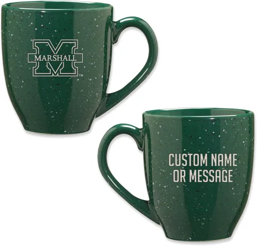 Vista 9 de Rico Industries NCAA UCLA Bruins Royal Blue - Taza de café de cerámica moteada grabada con láser de 16 onzas
