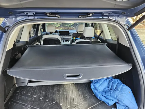 Vista 6 de Cubierta de seguridad para carga Compatible con Kia Telluride 2025 2024 2023 2022 2021 2020, pantalla de privacidad negra, retráctil