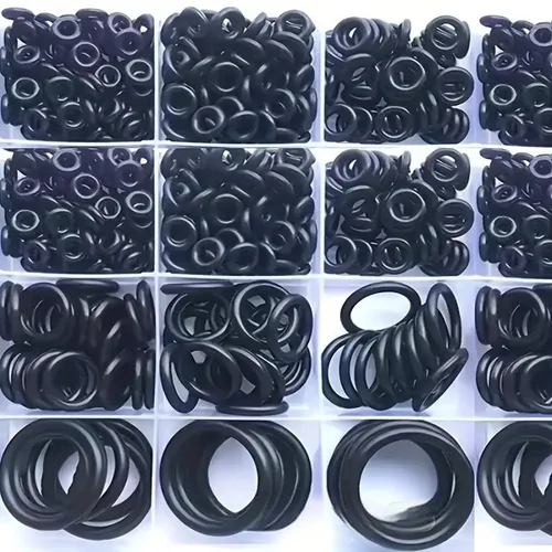 Kit de juntas tóricas de 225 piezas: sellos de goma duraderos para automoción y maquinaria, ideal para fontanería, resistente al aceite y al agua,