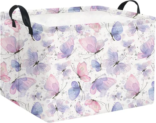 Vista 39 de Cesta de almacenamiento para niños y niñas, cesta de regalo, estante de libros vacío, rectangular, decoración de habitación de animales