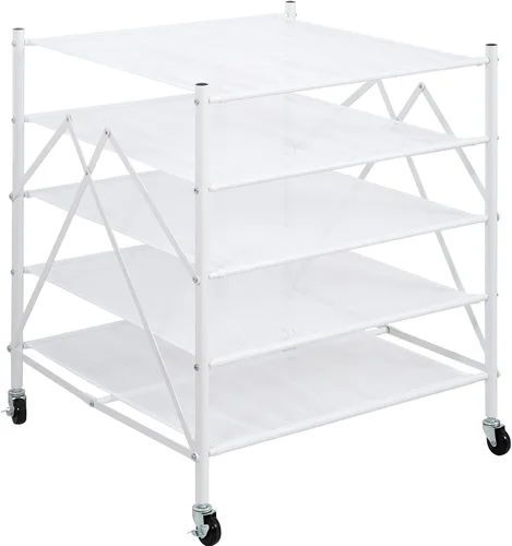 STORAGE MANIAC Estante de secado de suéter, rejilla de secado de ropa de malla, estante de secado de ropa apilable, secadora plana para delicados,