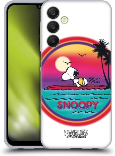 Vista 157 de Head Case Designs Officially Licensed Peanuts Beach Surf Snoopy Boardwalk Airbrush Gel Case [Military Grade Protection] Compatible with Google Pixel