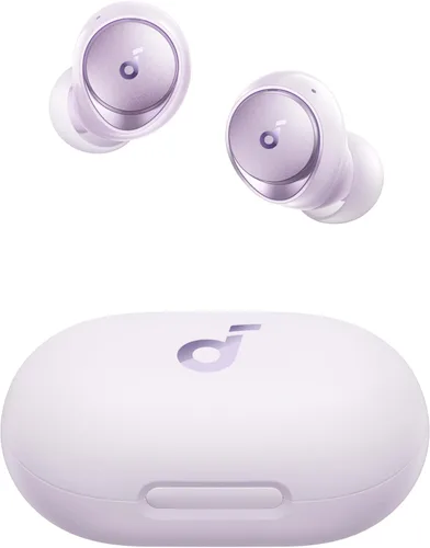 Vista 9 de Soundcore by Anker Space A40 Auriculares inalámbricos con cancelación activa de ruido autoajustables, reducen el ruido hasta en un 98%, tiempo