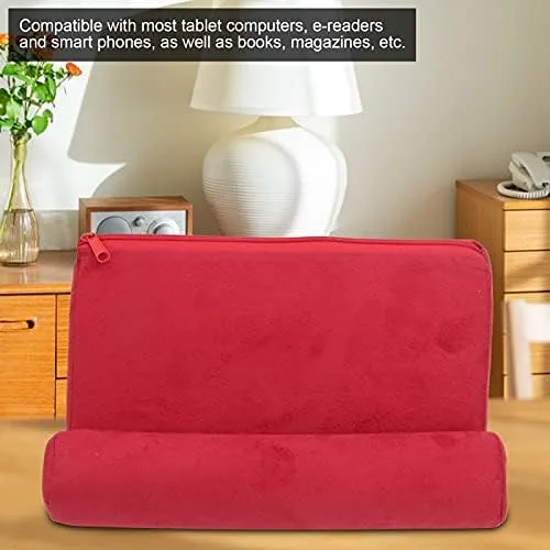 Vista 2 de Soporte portátil para tableta de almohada para cama, reposabrazos, alfombra, muslos, con área grande