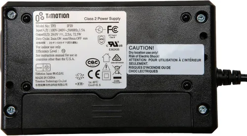 Vista 4 de Reclinable Timotion TP2 TP2P IP20 5 Pin fuente de alimentación adaptador kits reemplazo
