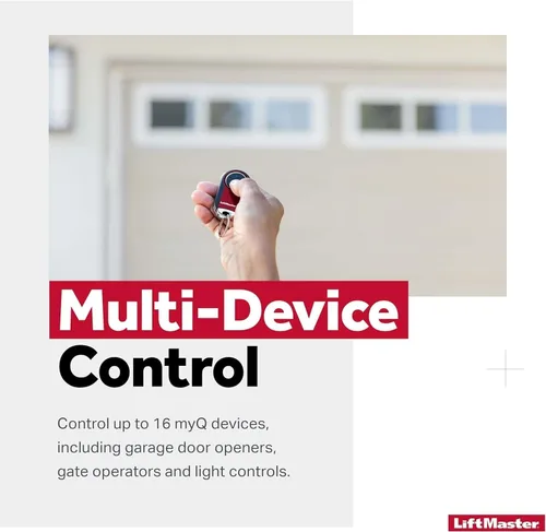 Vista 3 de LiftMaster 380UT - Abridor universal de puerta de garaje con control remoto de 2 botones, compatibilidad universal solo con las marcas LiftMaster
