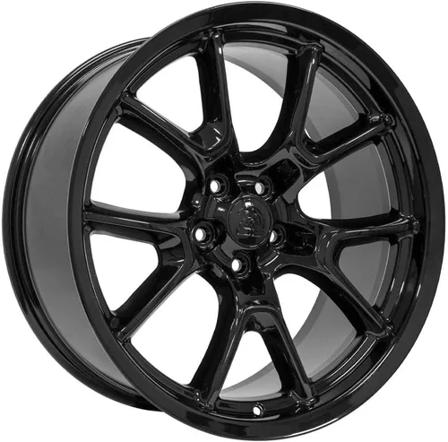 Vista 3 de OE Wheels DG21 20x9 Set(4) Black 5x115 & Ironman Tires & TPMS