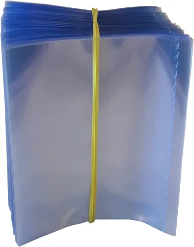 Bandas retráctiles perforadas transparentes de 38 x 56 mm para botellas Boston redondas pequeñas, viales, botellas cuentagotas, botellas de