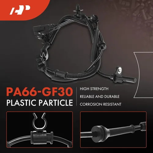 Vista 4 de A-Premium Sensor de velocidad de rueda ABS trasero izquierdo compatible con Ford F150 2011 2012 2013 2014 Expedition 2013 - lado del conductor