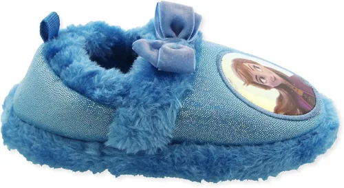 Vista 5 de Disney Frozen 2 Elsa Anna - Pantuflas de felpa para niñas pequeñas