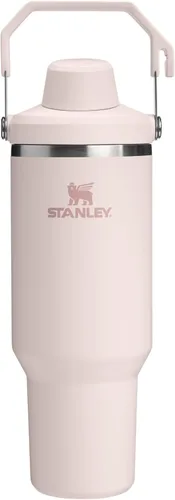 Vista 13 de Stanley IceFlow 2.0 Vaso Térmico de Flujo Rápido con Asa 30 oz Tapa de Boquilla Angular con Rosca Botella de Agua a Prueba de Fugas Acero