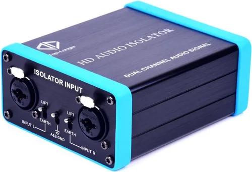 Transformador de eliminación XRL/6.35/TRS / 1/4 TS Aislamiento de audio Detener el zumbido o zumbido no deseado de los sistemas de sonido y PA