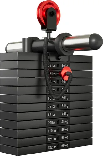 Vista 2 de Mikolo M4 2.0 Smith Machine, All-in-One Home Gym Power Cage with LAT Pulldown & Cable Crossover, Squat Rack for Full Body Workouts