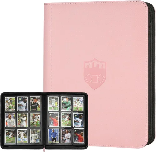 Vista 78 de GERMUN Carpeta Mini de Tarjetas de 1 Bolsillo, Carpeta de Tarjetas Coleccionables de 80 Bolsillos, Álbum Pequeño Premium de Colección de Tarjetas