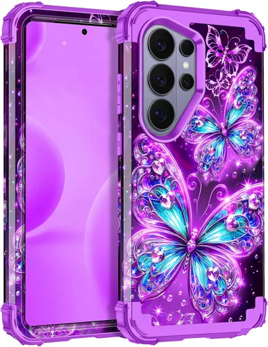 Vista 9 de Casetego Funda para Galaxy A16 5G, Tres Capas de Alta Resistencia Robusta a Prueba de Golpes, Protección Completa Rugosa de PC Duro + Parachoques