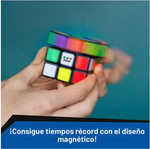 Vista 2 de Rubik's Cubo, cubo de velocidad magnético de 3 x 3, rompecabezas para Nueva versión: Cubo magnético de velocidad de Rubik