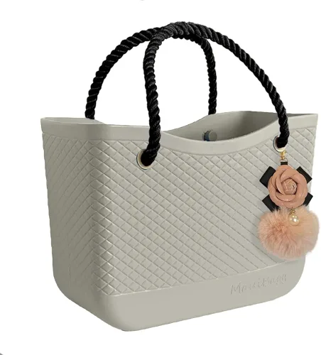 MauiBagg bolsas de playa para mujer Bolsa de playa grande de goma bolsa de playa impermeable Imprescindibles de viaje para artículos esenciales de