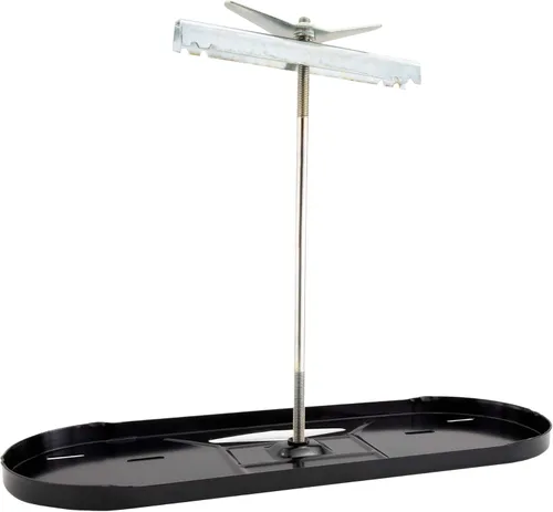 Vista 3 de RecPro Rack de montaje de tanque de propano doble para caravana, opciones de tanque de 20 libras o 30 libras, cámper y remolque de viaje