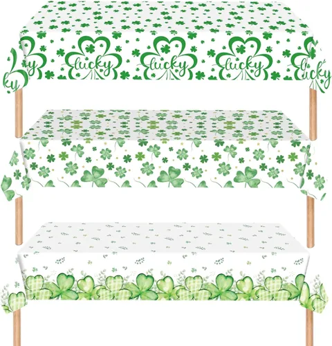 Vista 16 de Qpout 3 Pack I was 6 Now I'm 7 Ice Cream Birthday Party Decorations, 6-7 Birthday Disposable Plastic Tablecloth, 54x108 Inch Ideal Table Cover for
