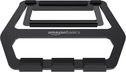Vista 3 de Yaxa Basics Soporte Base Portátil Plegable de Aluminio para Laptops de hasta 13", Negro